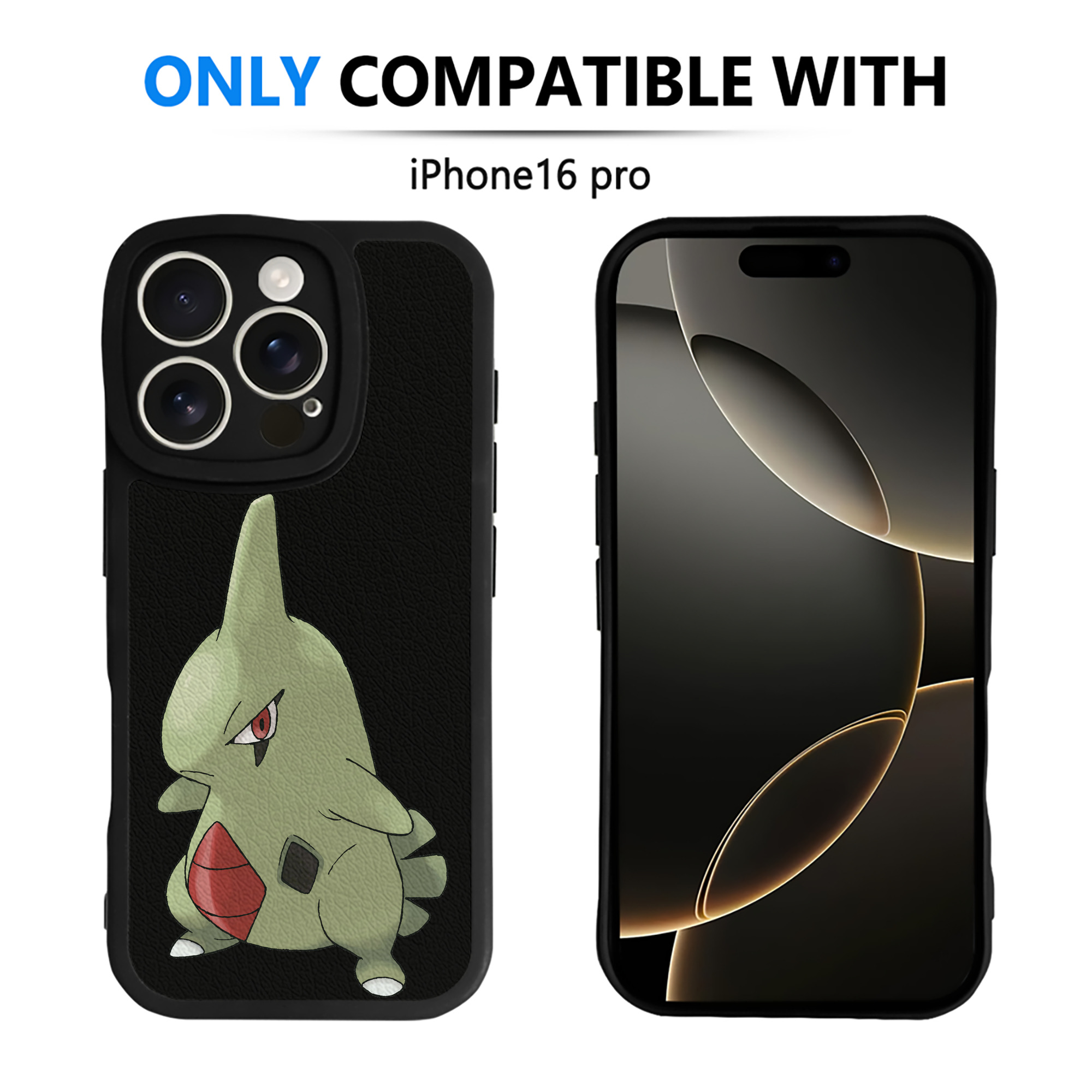 （画像用） ポケットモンスター Pokémon 【iPhone 16シリーズ対応】シリコンスマホケース（レザー調） 材質：シリコン